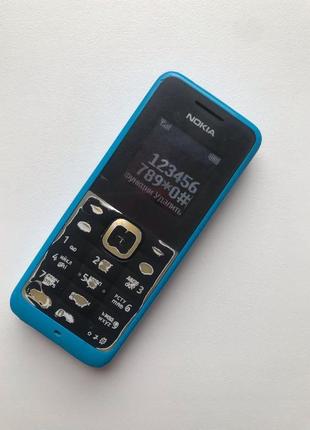 Nokia 105 blue3 фото