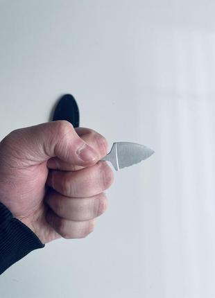 Тичковий ніж-брелок, у формі піки6 фото