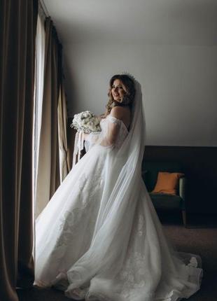 Весільне плаття, сукня в ідеальному стані4 фото