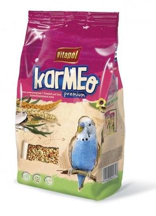 Корм vitapol karmeo для волнистых попугаев 0,5 кг 0211к