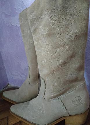 Черевики замшові