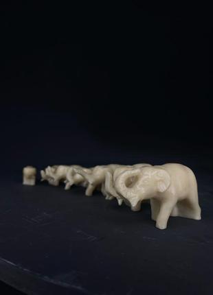 Статуетки «сім‘я слонів»2 фото