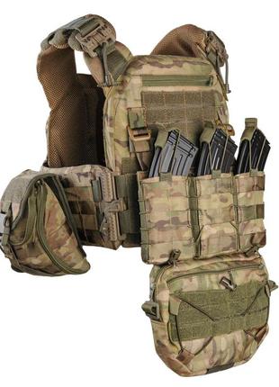 Плитоноска бронежилет мультикам з швидким скиданням molle warmor gen.3 max