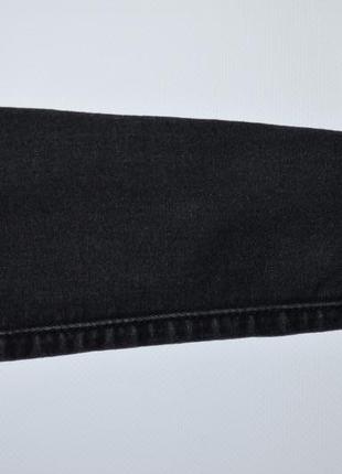 Классные чёрно-серые джинсы5 фото