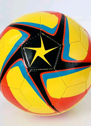 М'яч футбольний дитячий, розмір 5, штучна еко шкіра.2 фото