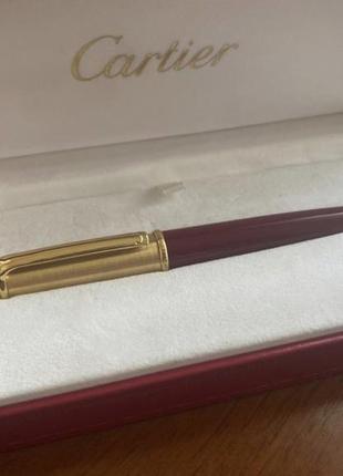 Ручка cartier diabolo composite brush gold play ted