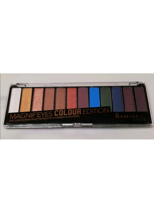 Палетка теней для век rimmel magnif'eyes eye contouring palette1 фото