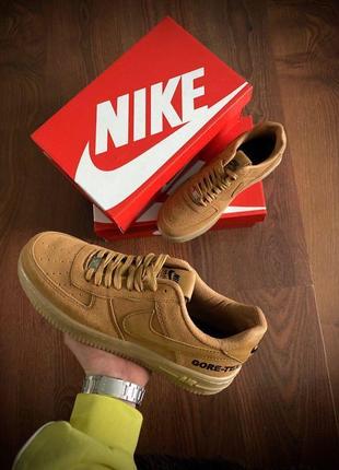 👟кросівки чоловічі nike air force 1 gore - tex af - 1 low all bro