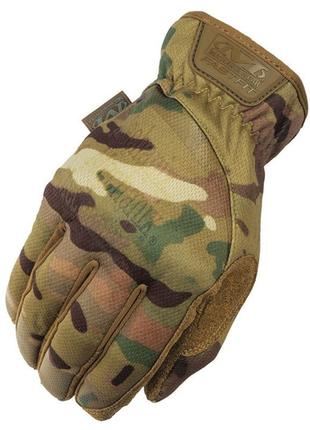 Тактичні рукавички mechanix fastfit glove multicam (сша)1 фото