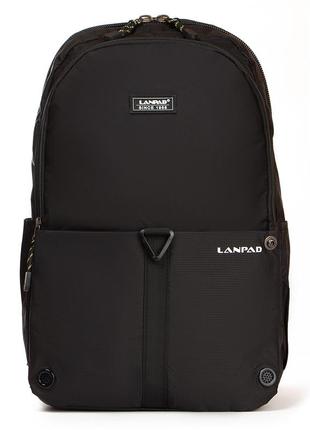 Рюкзак городской нейлон lanpad 2261 black2 фото