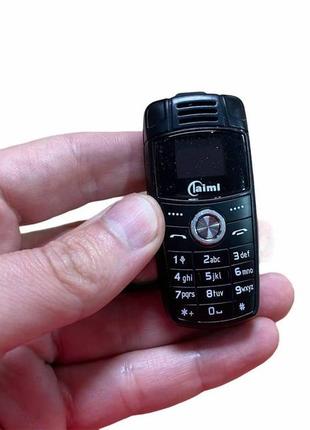 Міні маленький мобільний телефон laimi bmw x6 (2sim) black5 фото