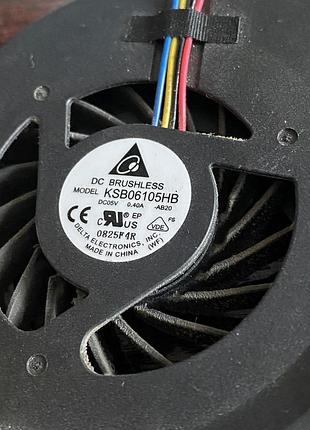 Вентилятор кулер asus n53 n53jf n73jn n73 (ksb06105hb-am14)