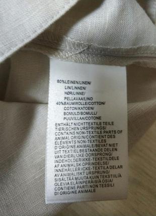 Peter hahn лляна льон linen бавовна блуза блузка сорочка бренд peter hahn7 фото