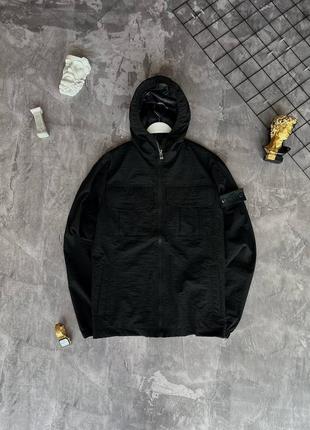 Легкая ветровка на подкладке stone island