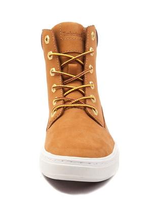 Ботинки кроссовки  timberland londyn 6 inch boots wheat nubuck5 фото