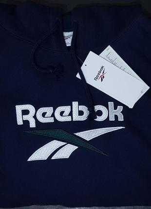 Чоловіче оригінальне худі reebok vector hoodie (m)