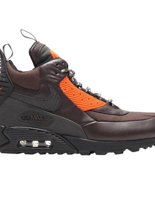 Оригінальні зимник кросівки nike air max 90 sneakerboot2 фото