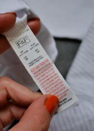 Костюм боді з довгим рукавом і комбінезон повзунки f&f4 фото