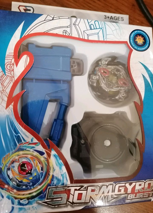 Запускалка бейблейд волчок beyblade bb835 storm  юла1 фото