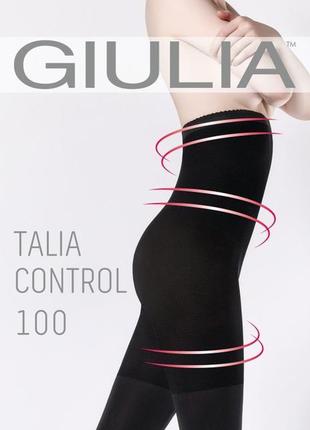 Жіночі колготки з високою талією talia control 100 den1 фото