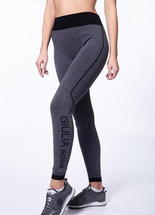 Жіночі спортивні штани leggings sport melange (model 1)2 фото