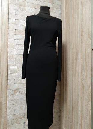 Облягаюче плаття з щільного трикотажу