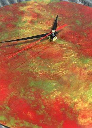 Авторські годинник з епоксидної смоли в стилі art resin