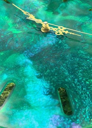 Авторські годинник з епоксидної смоли в стилі art resin