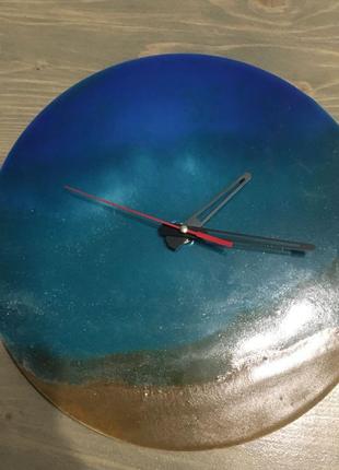 Годинник з епоксидної смоли в стилі art resin