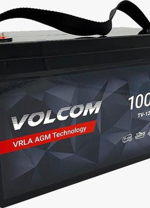 Акумулятор vrla agm volcom 12v 100ah