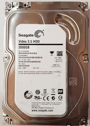 Seagate 2tb video 3.5" sata