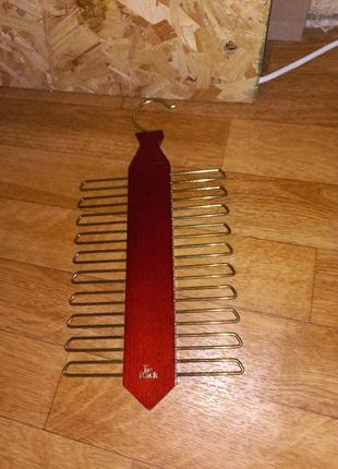 Винтажная вешалка для галстуков tie rack england2 фото