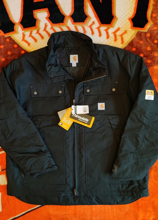 💯⚙️🌧️ оригінал. куртка carhartt jefferson quick duck1 фото