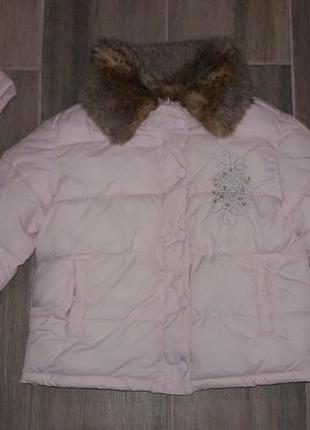Демисезонная куртка с вышивкой
