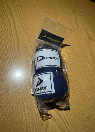 Боксерські рукавички demix 12oz + бинти3 фото