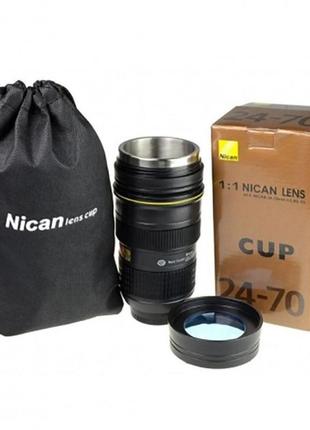 Термочашка об'єктів nican cup з підігрівом, обсяг 350мл, нержавію1 фото