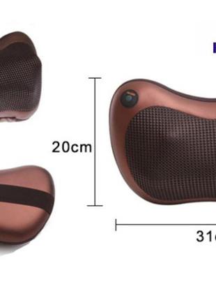 Масажна подушка massage pillow qy8028, роликовий масажер дл...4 фото