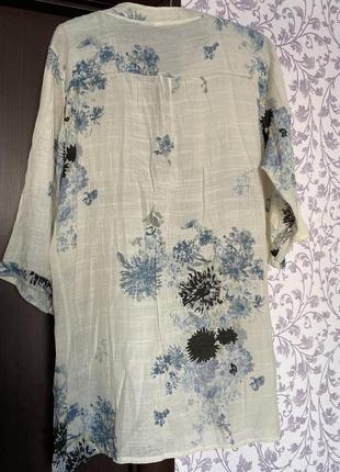Удлиненная блуза- рубашка3 фото