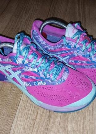 Кроссовки кроссовки asics gel-noosa tri 10 pink glow aqua р.39