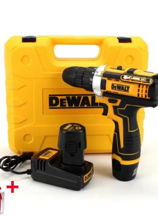 Шуруповерт на аккумуляторе dewalt dcf680g2f (12v 2ah) с набором инструментов аккумуляторный шуруповерт деволт