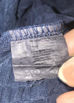 Котоновый джемпер (джинс) fibak турция