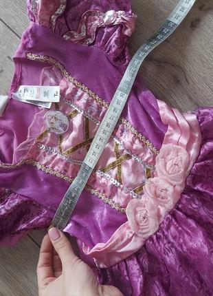 Сукня рапунцель, карнавальний костюм принцеси дісней4 фото