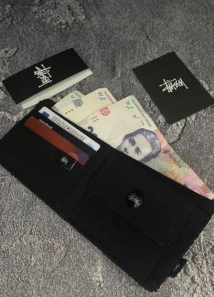 Гаманець stussy, стильний гаманець, компактний гаманець для карток, гаманець з гарним дизайном,10 фото