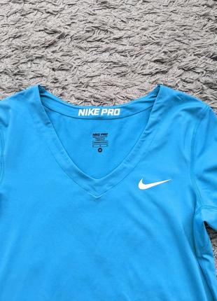 Футболка nike pro, size m2 фото