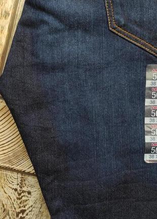 Нові чоловічі джинси, брюки levis 501 w38/l30 straight leg button fly jeans7 фото