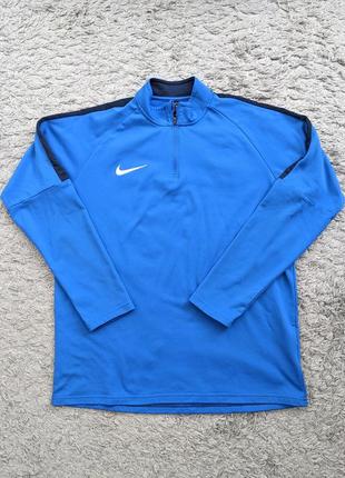 Кофта nike на микрофлисе, size l, рукав до горла 76 подмышки 59 длина 741 фото