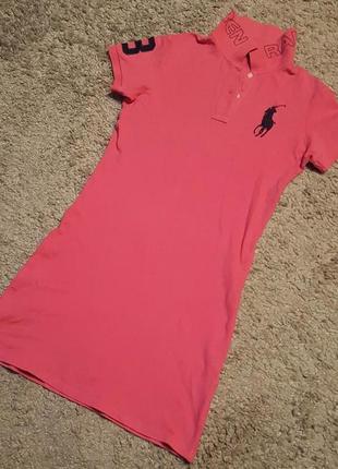 Оригінал.фірмове,спортивне,стильне плаття-поло ralph lauren polo2 фото