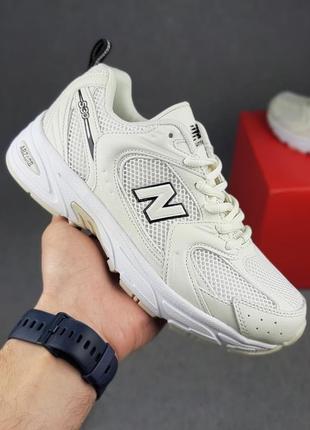 Жіночі кросівки new balance 530 beige нью беланс бежевого кольору