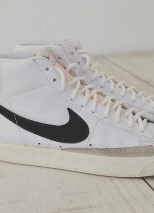 Nike blazer чоловічі високі кросівки оригінал 44 43 розмір1 фото