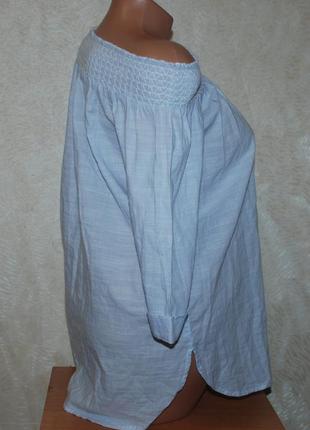 Блуза принтована бренду river island 
  /100% хлопок/ красиво оформленные плечи, сосудистый крой/8 фото